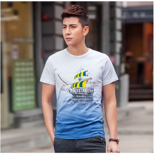 厂家直销2016全新男装短袖t恤 地摊男装货源低价 韩版短.